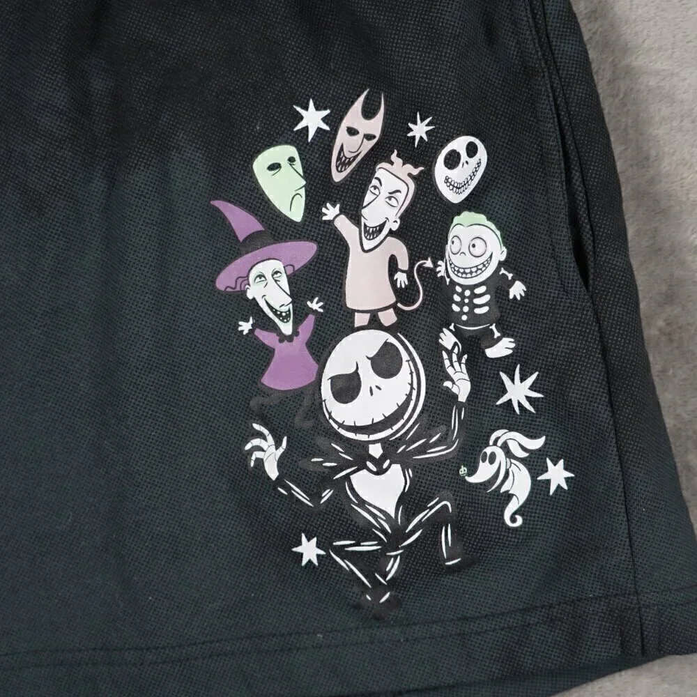 Disney Tim Burton's Nightmare Before Christmas Tie dye Pj Shorts XXL - Picture 3 of 6